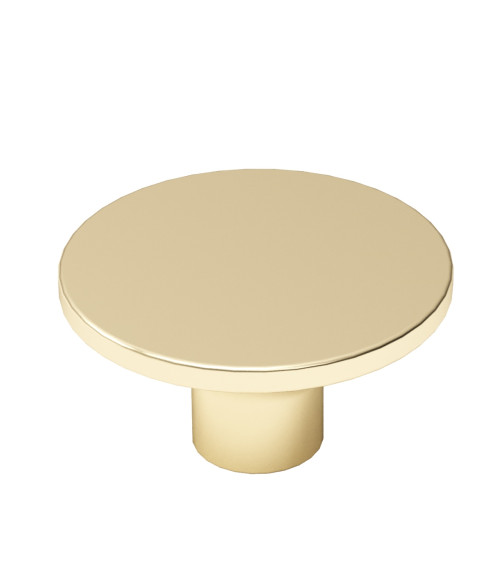 Bouton de meuble or mat ASTRO poignée design