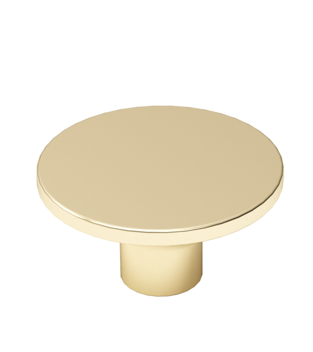 Bouton de meuble or mat ASTRO poignée design