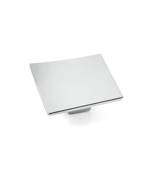Bouton de meuble chrome poli BLUES poignée design