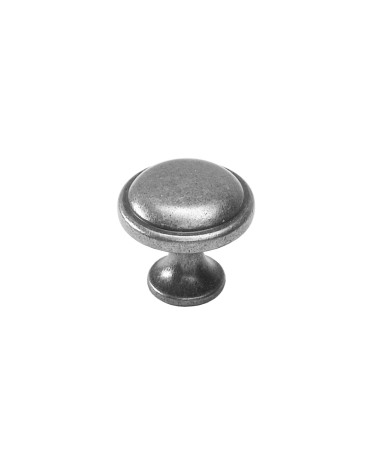 Bouton de meuble vieil argent IKAR poignée design