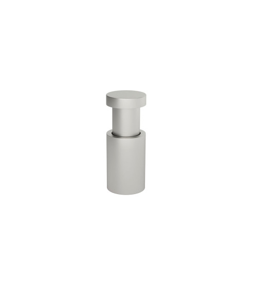 Bouton de meuble chrome satiné CARTAGENA poignée design