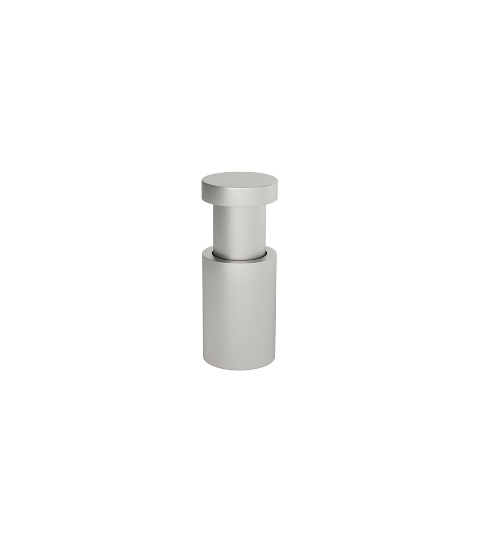 Bouton de meuble chrome satiné CARTAGENA poignée design