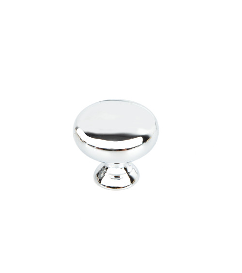 Bouton de meuble chrome poli TORONTO poignée design