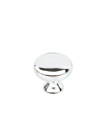 Bouton de meuble chrome poli TORONTO poignée design