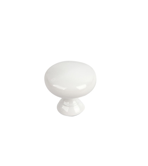 Bouton de meuble blanc TORONTO poignée design