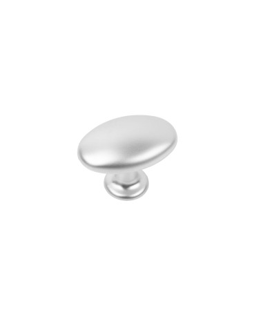 Bouton de meuble chrome satiné NAPOLI poignée design