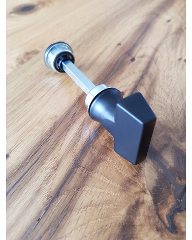 Rosace de porte VERUM slim pour WC (modèle Atlanta) -  poignée design