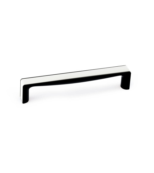 Poignée de meuble blanc brillant/noir brillant TWIX poignée design