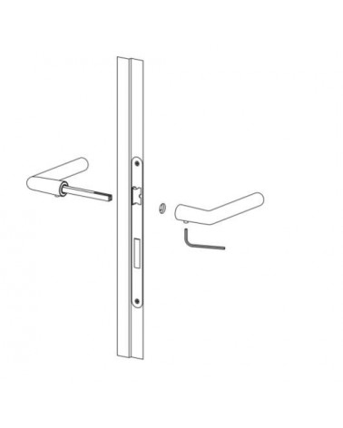 Poignée de porte VERUM Baar, minimalisme extrême -  poignée design
