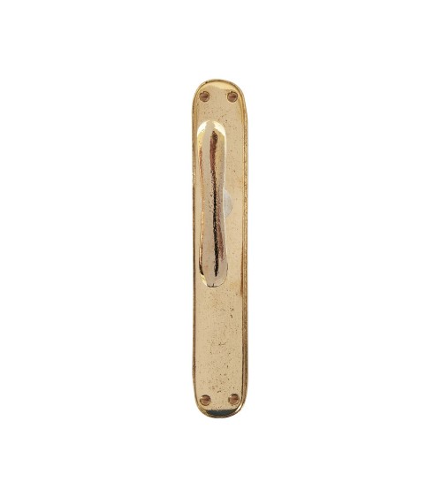 Poignée de porte rétro sur plaque longitudinale originale PHTT 40 -  quincaillerie design