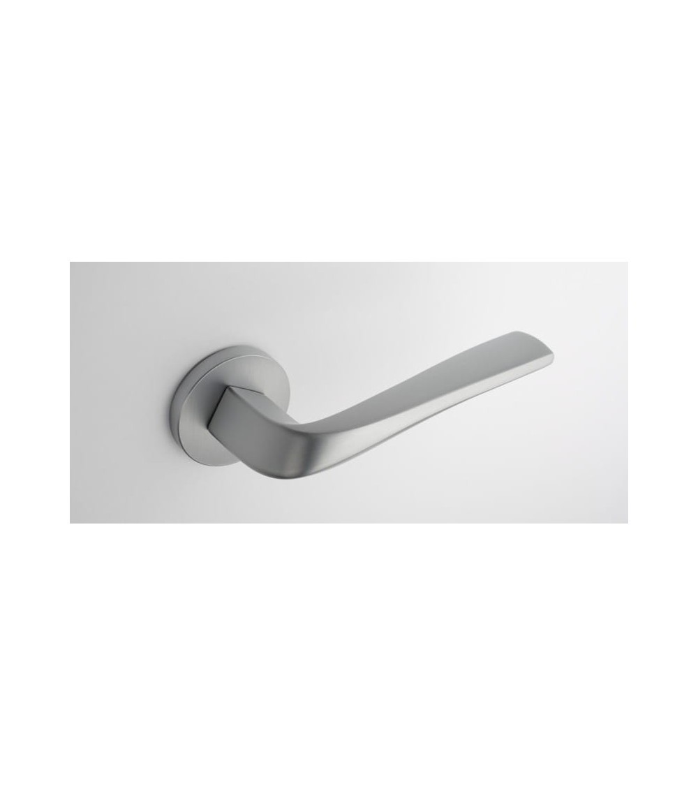 Poignée de porte chrome satinée DALIA poignée design