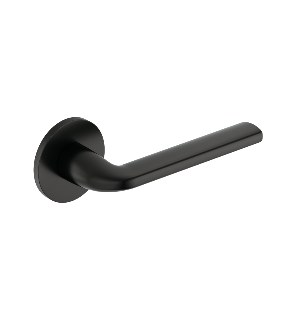 Poignée de porte noire Scandi slim quincaillerie design