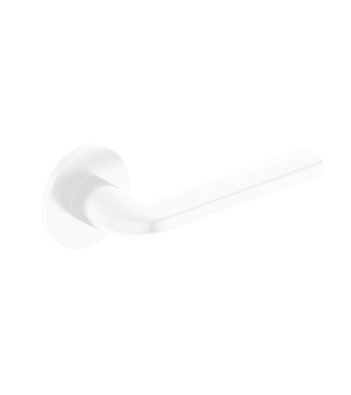 Poignée de porte blanche Scandi slim quincaillerie design