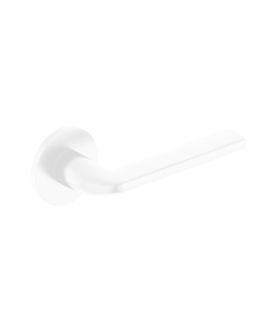Poignée de porte blanche Scandi slim quincaillerie design