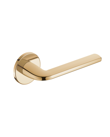 Poignée de porte or poli Scandi slim quincaillerie design