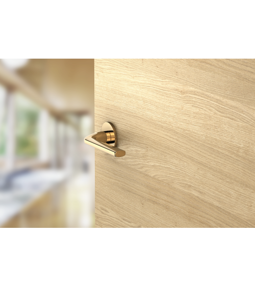 Poignée de porte or poli Scandi slim quincaillerie design
