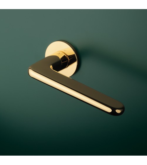 Poignée de porte or poli LIRA poignée design
