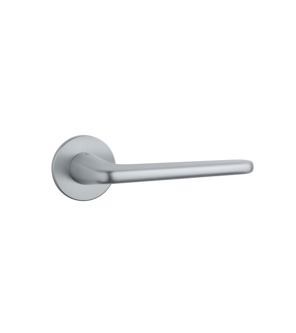 Poignée de porte chrome satiné LIRA poignée design