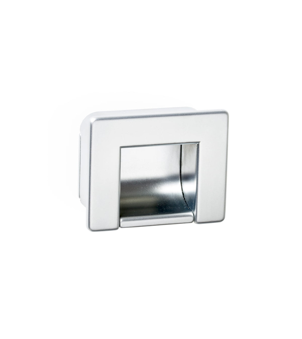 Poignée de meuble chrome satiné CELER poignée design petit modèle