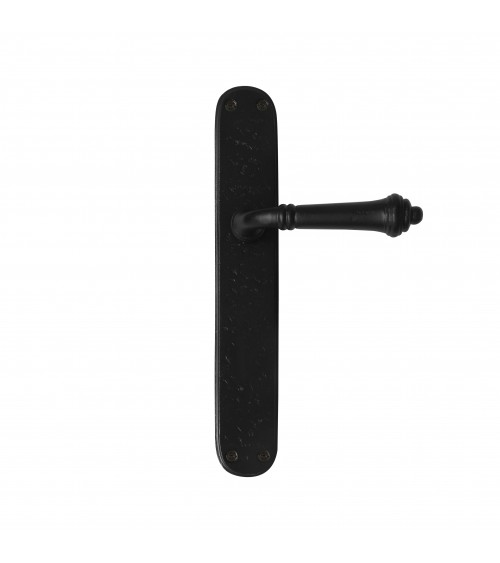 Poignée de porte noire en fer 287 -  quincaillerie design