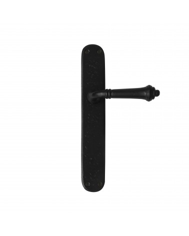Poignée de porte noire en fer 287 -  quincaillerie design