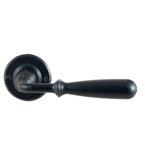 Poignée de porte couleur rouille FON ronde