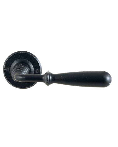 Poignée de porte couleur rouille FON ronde