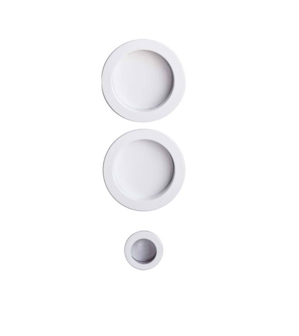 Poignée cuvette pour porte coulissante style moderne avec un tire doigt poignée design