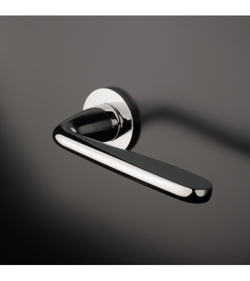 Poignée de porte chrome poli HIACYNTA poignée design