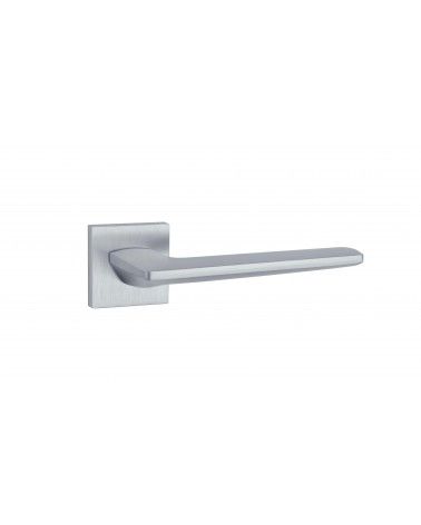 Poignée de porte chrome satiné LUNARIA poignée design