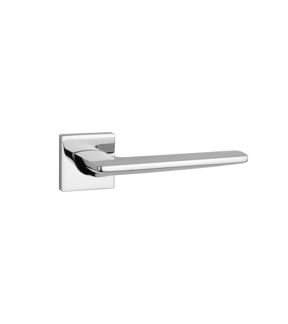 Poignée de porte chrome poli LUNARIA poignée design