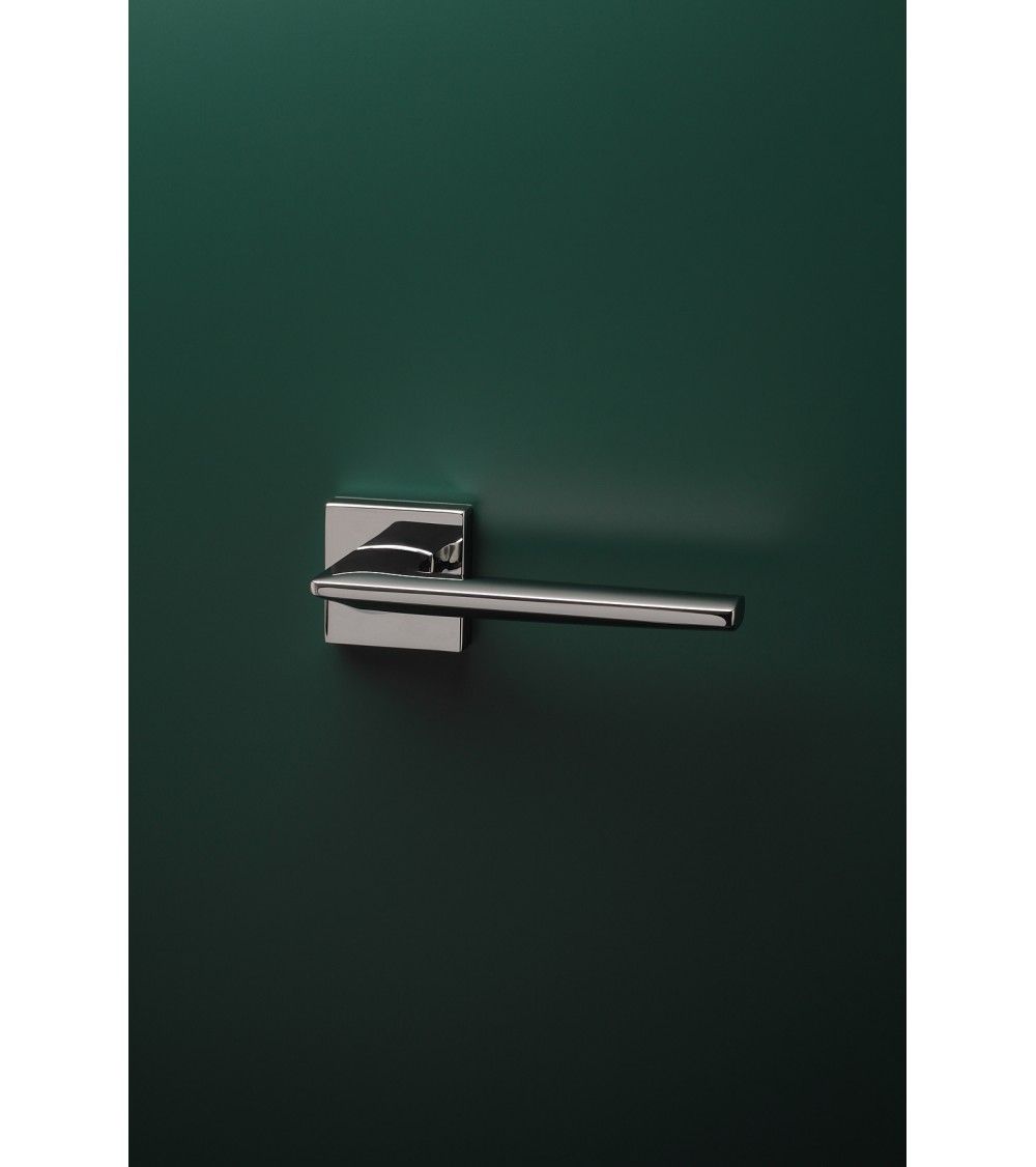 Poignée de porte chrome poli LUNARIA poignée design