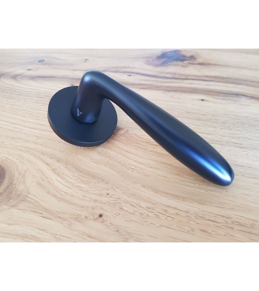 Poignée de porte noire mate VERBENA poignée design