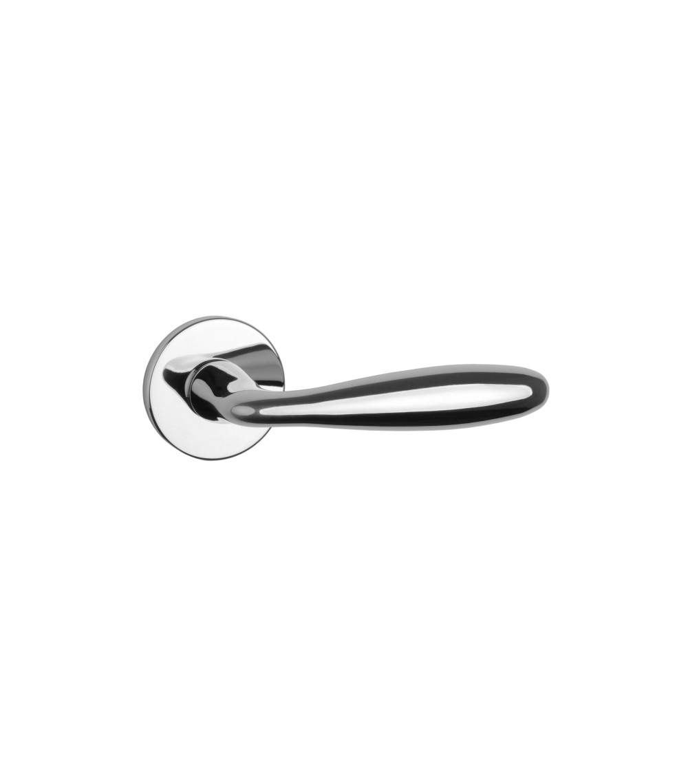 Poignée de porte chrome poli VERBENA poignée design