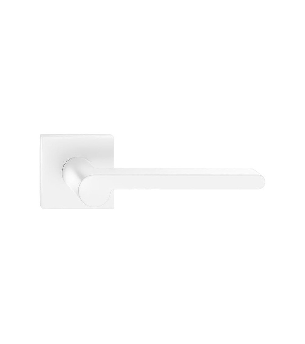 Poignée de porte blanche Pandora quincaillerie design