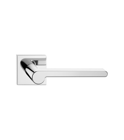 Poignée de porte chrome poli Pandora quincaillerie design
