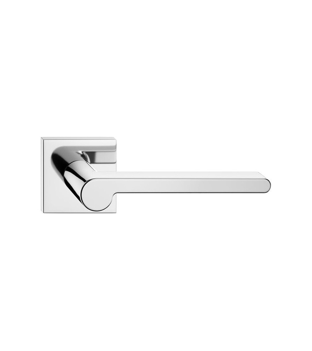 Poignée de porte chrome poli Pandora quincaillerie design