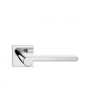 Poignée de porte chrome poli Pandora quincaillerie design