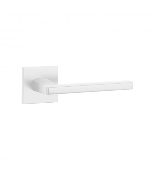 Poignée de porte blanche PYROLA quincaillerie design