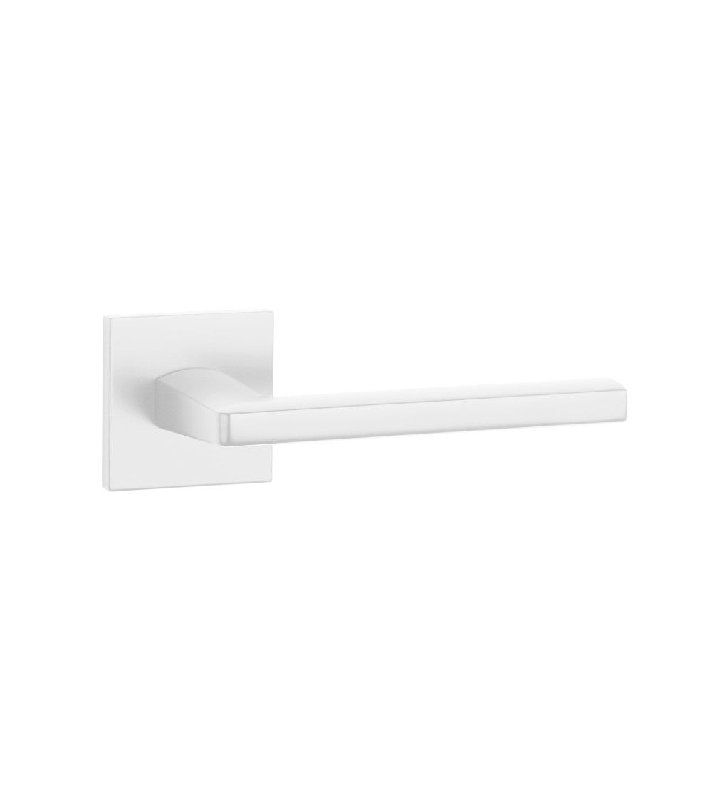 Poignée de porte blanche PYROLA quincaillerie design