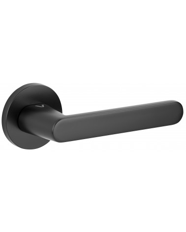 Poignée de porte noire Nesh quincaillerie design