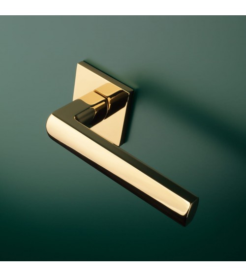 Poignée de porte or poli HOSTA quincaillerie design