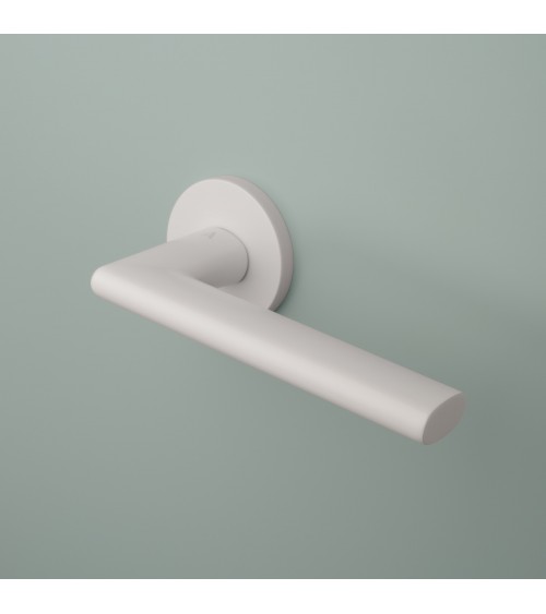 Poignée de porte blanche KALMIA poignée design