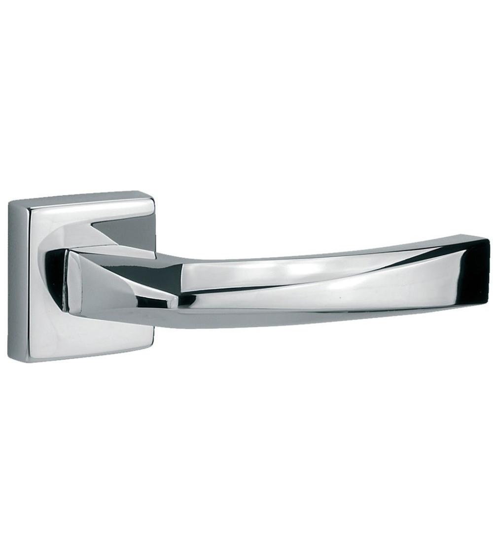 Poignée de porte chrome poli PHENIX poignée design