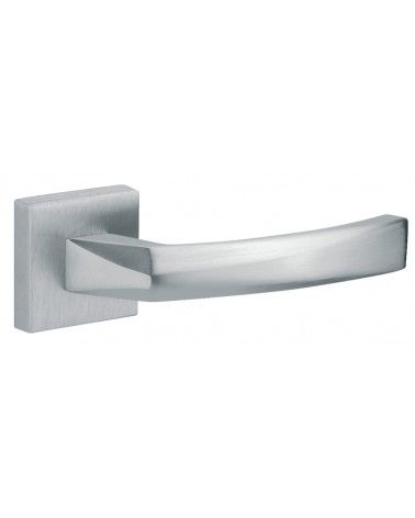 Poignée de porte chrome satiné PHENIX poignée design