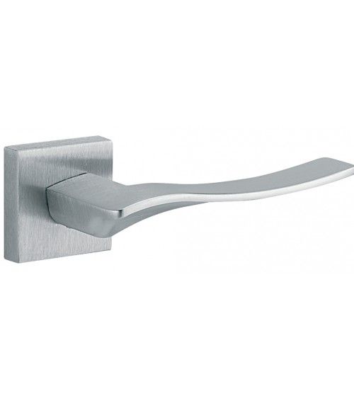 Poignée de porte chrome satiné ARIA poignée design