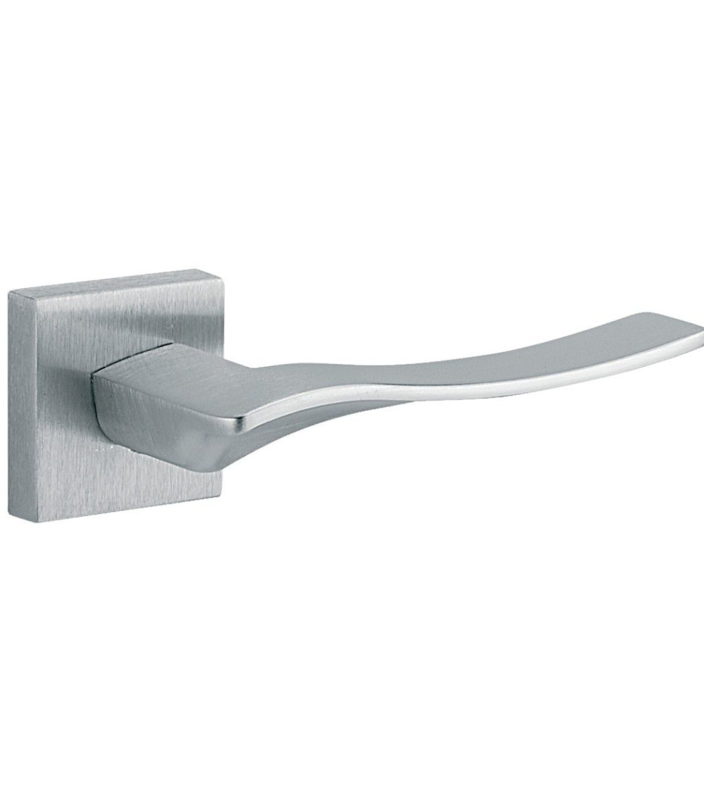 Poignée de porte chrome satiné ARIA poignée design