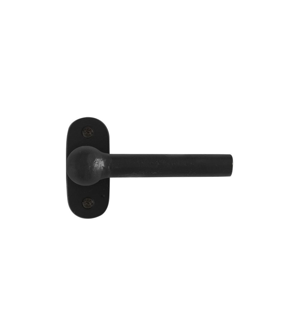 Poignée de porte noire en fer BECDF -  poignée design