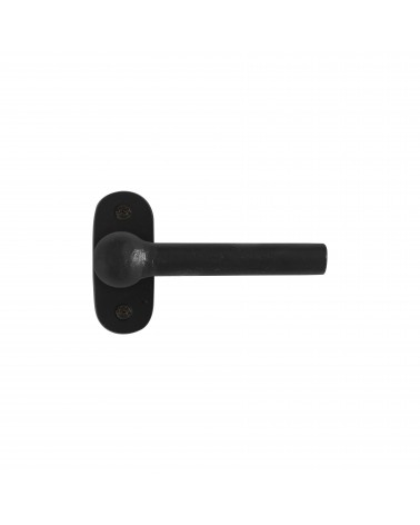 Poignée de porte noire en fer BECDF -  poignée design