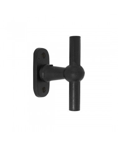 Poignée de porte noire verticale en fer BECDF -  poignée design